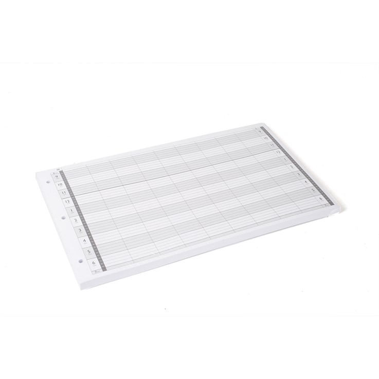 Agenda Loose Leaf Refill Pages 9 Assistant - 3 Holes