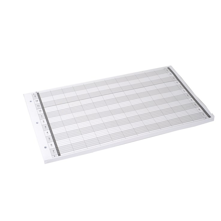 Agenda Loose Leaf Refill Pages 12 Assistant - 3 Holes