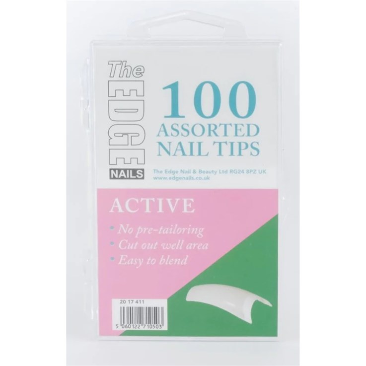 The Edge Active Tips - Assorted 100 Pack