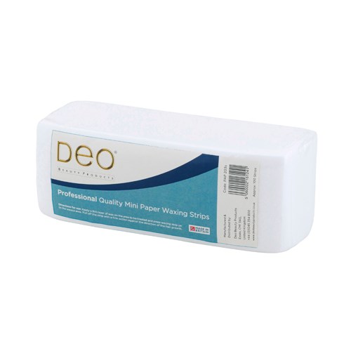 Deo Mini Paper Waxing Strips 100's