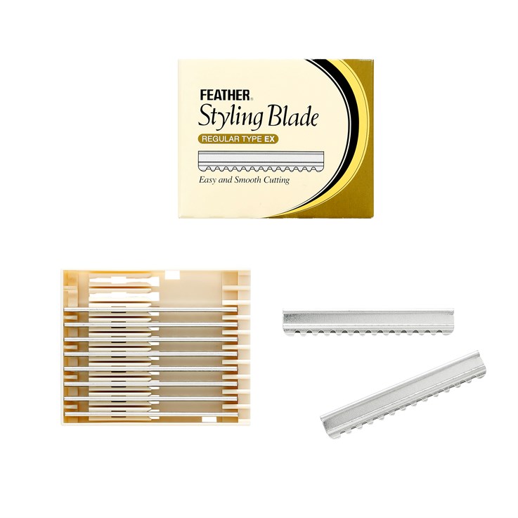 AMA Feather Styling Blades - 10pk