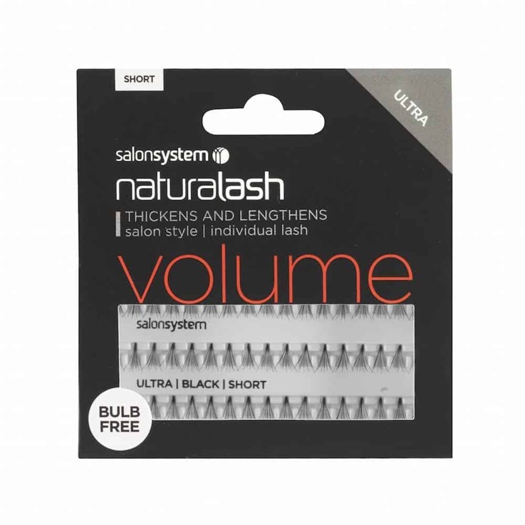 Individual Lash Ultra Black Short Lashes