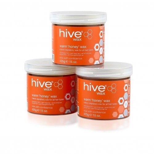 Hive Honey Warm Wax 425g - 3 for 2 Pack