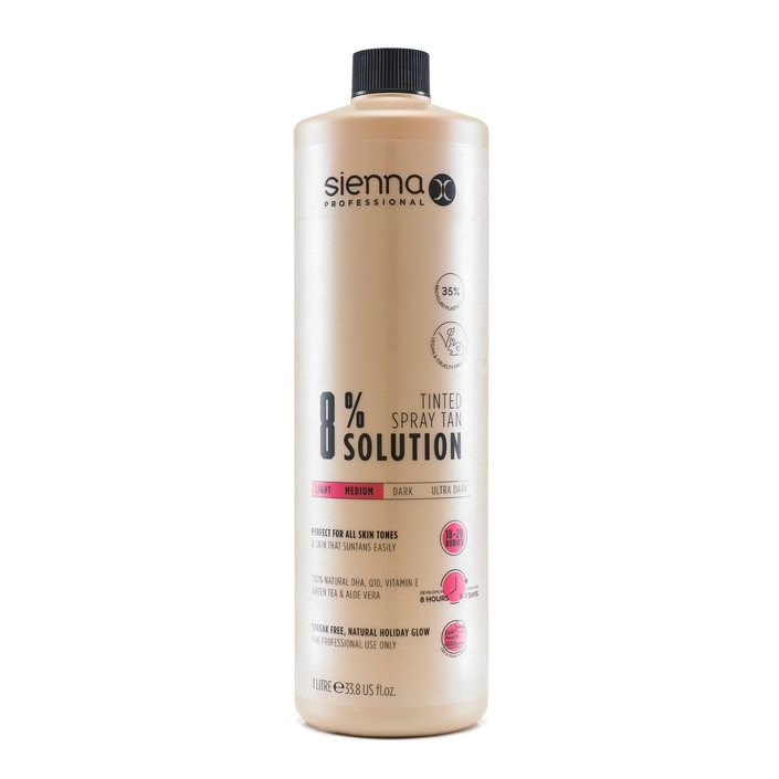 Sienna X 8% Gold Tanning Solution 1L