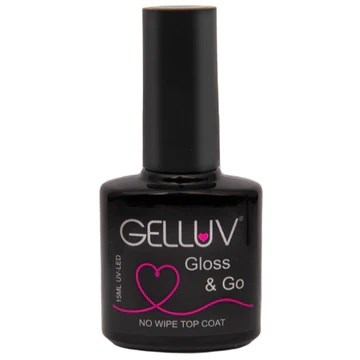 Gelluv - No Wipe Top Coat 15ml (Gloss & Go)