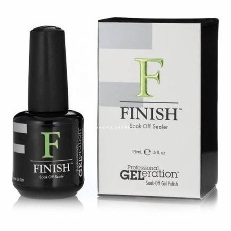 GELeration FINISH Soak-off Top Coat