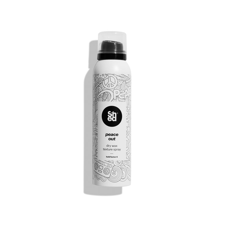 SHED Peace Out Dry Wax Texture Spray 150ml