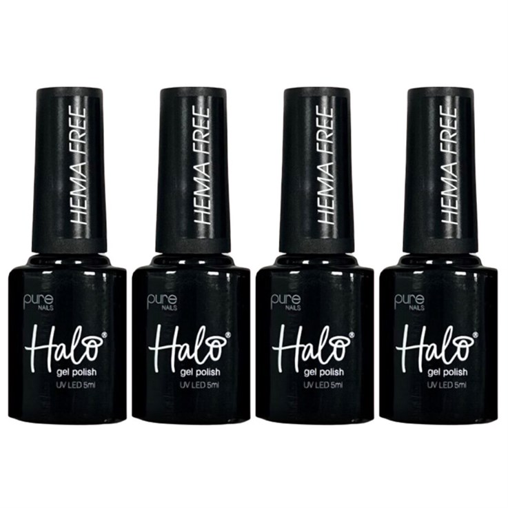 Halo 20ml Rubber Base (Pack of 4 5mls)