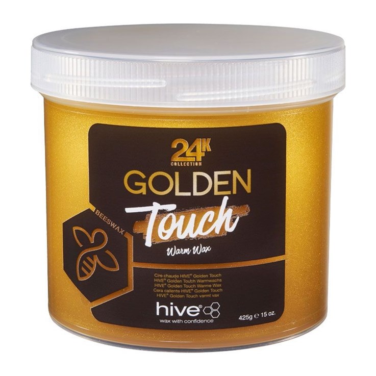 Hive 24k Golden Touch Warm Wax 425g