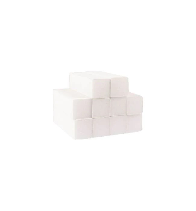 The Edge Standard Sanding Block 100/100 4 sided (White) 10Pk