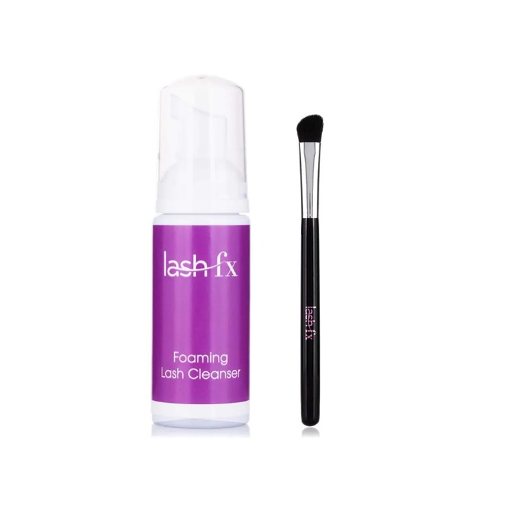 lash fx Foaming Cleanser & Cleansing Brush