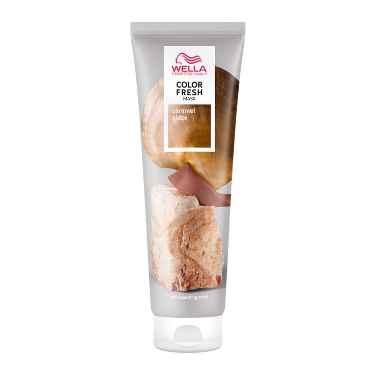 Wella Color Fresh Caramel Glaze Hair Mask - 150ml