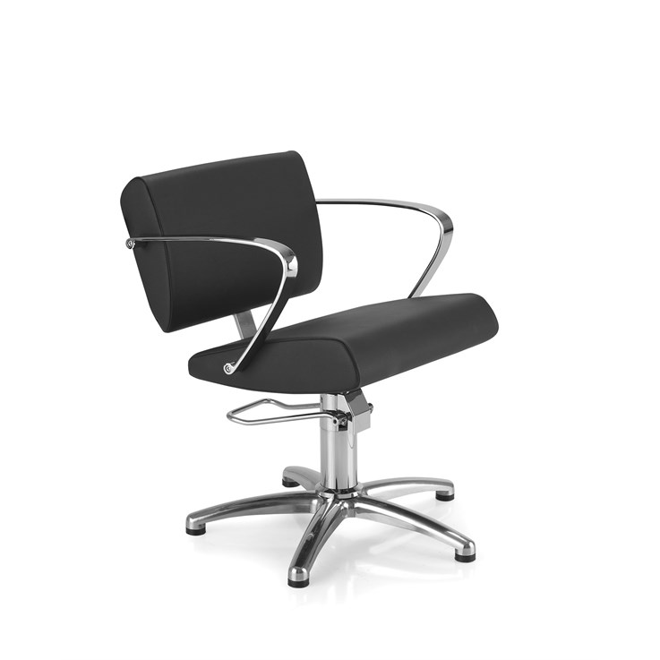 REM Aero Hydraulic Chair - Black Fabric