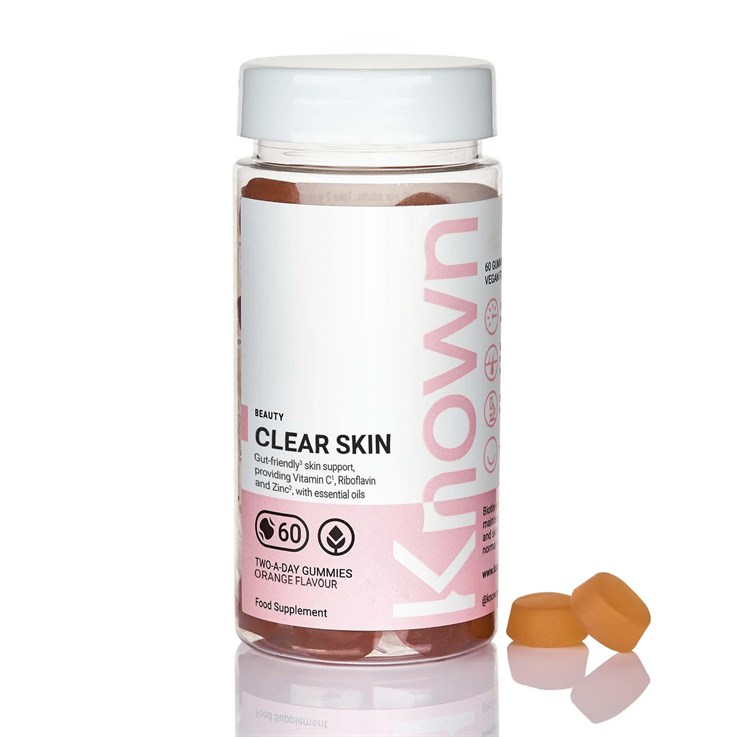 Known Clear Skin Beauty Gummies - 60 Count 