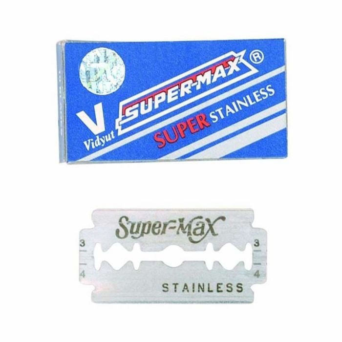 Supermax Double Sided Blades - 10 Pk