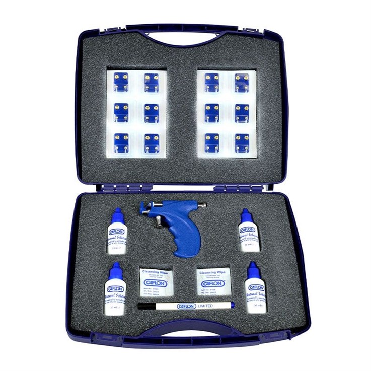 Caflon Ear Piercing Gun & Studs Starter Kit