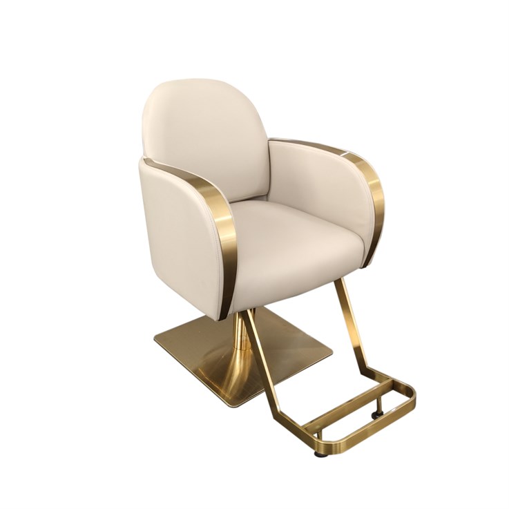 Mora Styling Chair Champagne & Gold NEW FOR 2024