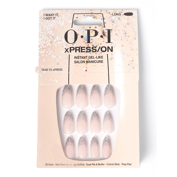 OPI Xpress/ON Artificial Nails - I Want It, I Got It LONG 