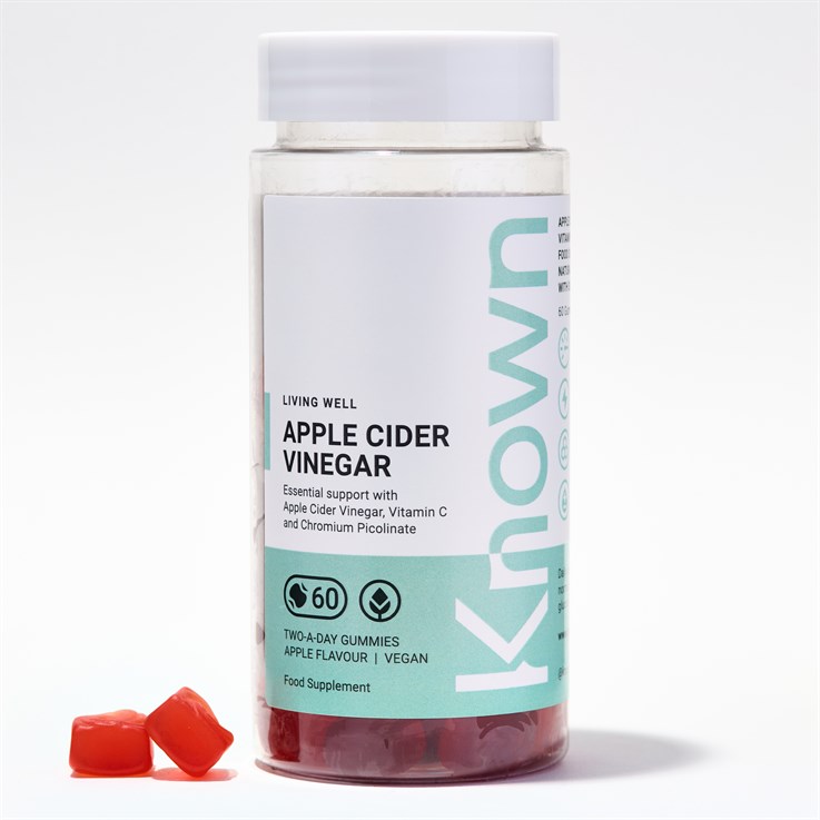 Known Nutrition Apple Cider Vinegar Vegan Gummies - 60 count