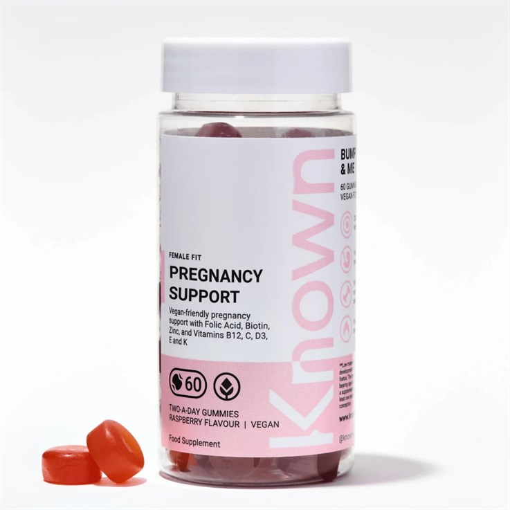 Known Nutrition Pregnancy Support Vegan Gummies - 60 count