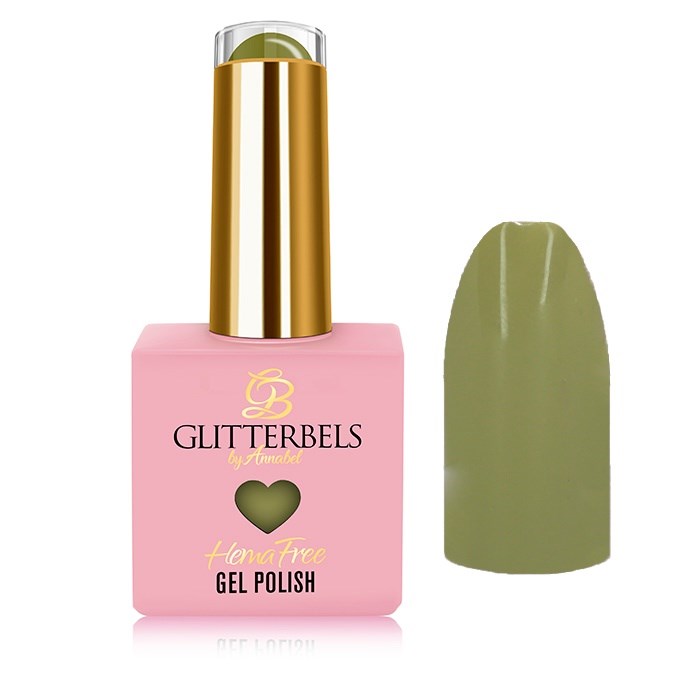 Glitterbels Hema Free Gel Polish Olive Dressing 8ml