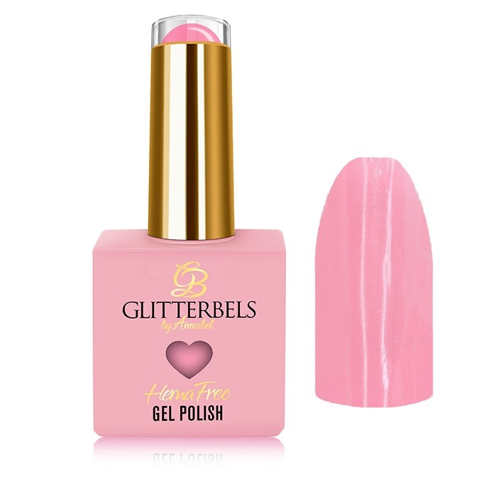 Glitterbels Hema Free Gel Polish Candy Kitten 8ml