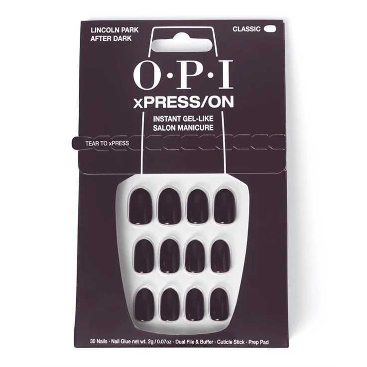 OPI Xpress/ON Artificial Nails - Lincoln Park After Dark®