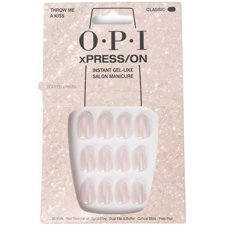 OPI Xpress/ON Artificial Nails - Throw Me a Kiss