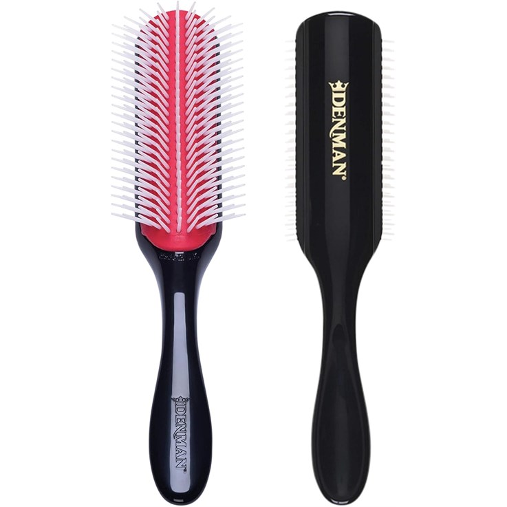 Denman D4 Original Styler 9 Row Black