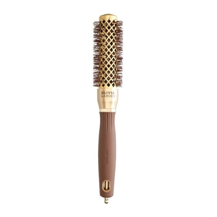 Olivia Garden Expert Blowout Shine Gold & Brown 25mm