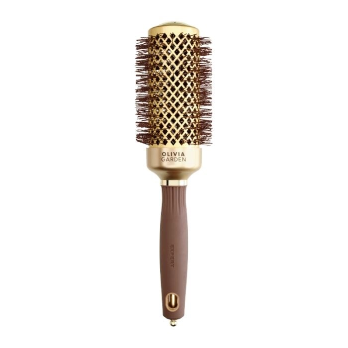 Olivia Garden Expert Blowout Shine Gold & Brown 45mm