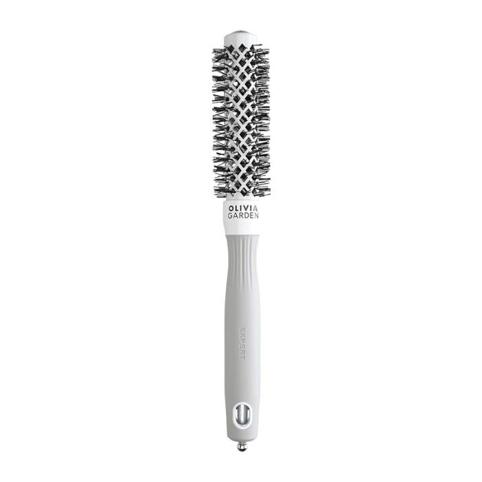 Olivia Garden Expert Blowout Shine White & Grey 20mm