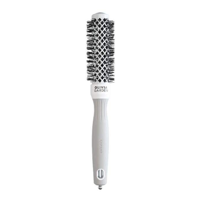 Olivia Garden Expert Blowout Shine White & Grey 25mm