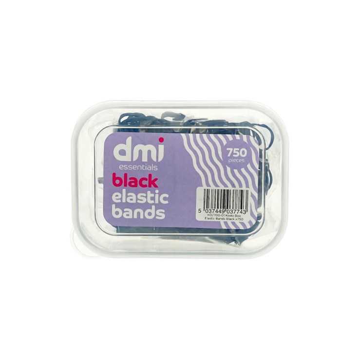 Kodo Black Hair Bands Tub