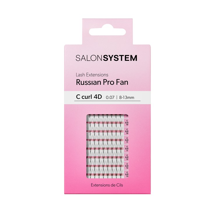Salon System ProFan C-Curl 4D 8-13mm