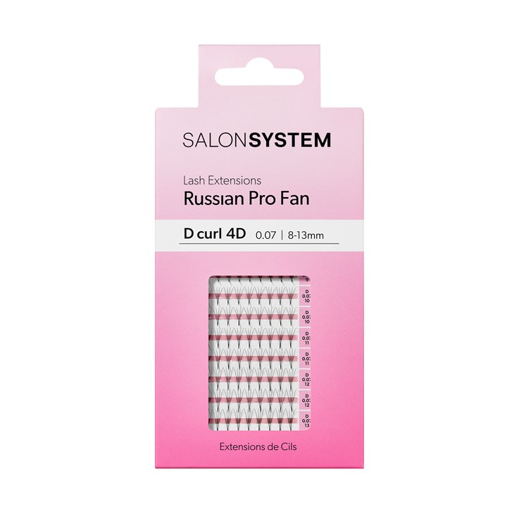Salon System ProFan D-Curl 4D 8-13mm