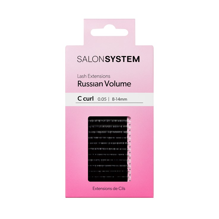 Salon System Russian Volume C-Curl 0.05 8-14mm