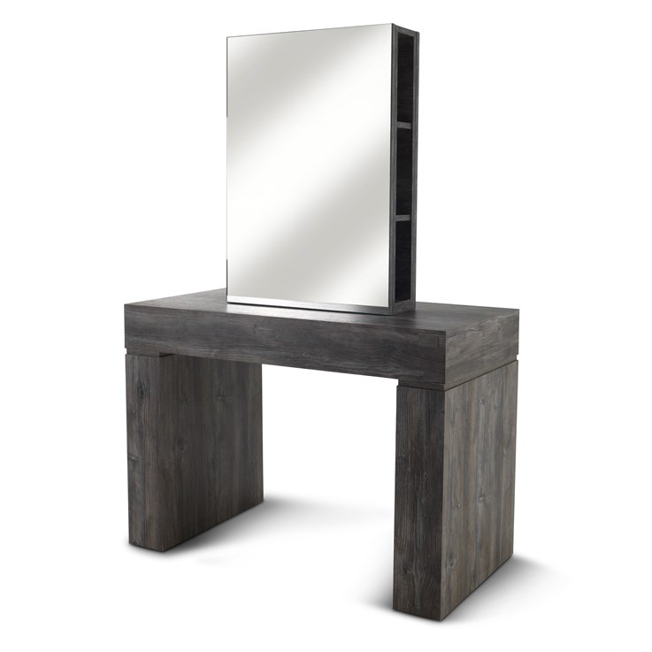 REM Oasis Six Position Island Styling Unit - Storage Mirror