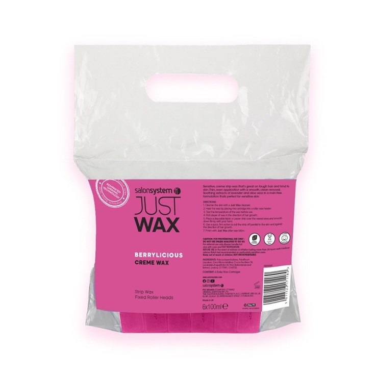 Just Wax Expert Berrylicious Roller Wax - 6 Pack 