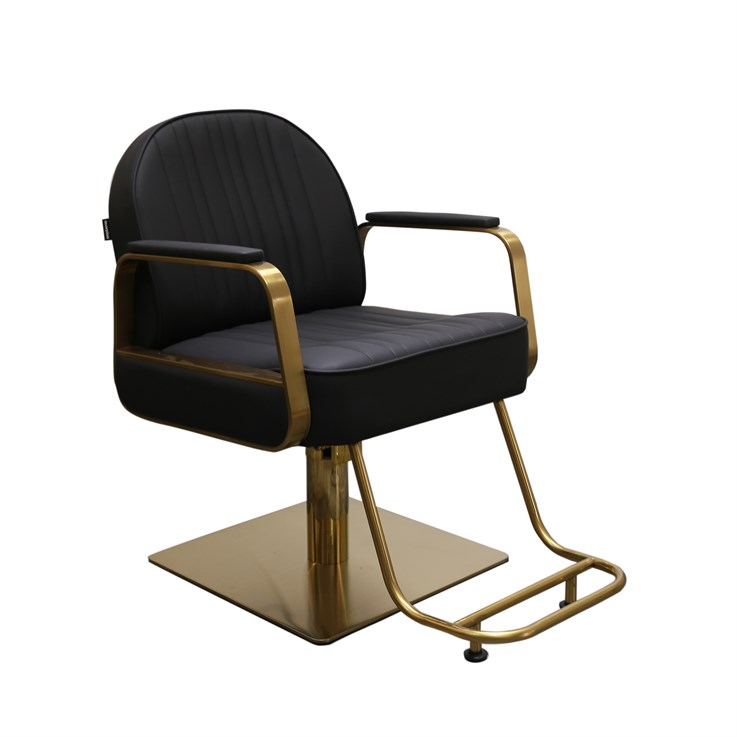 Sunne Styling Chair Black and Gold AVAILABLE MAY