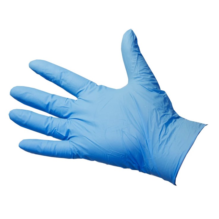 Nitrile Gloves - BioBlue - Medium 100pcs