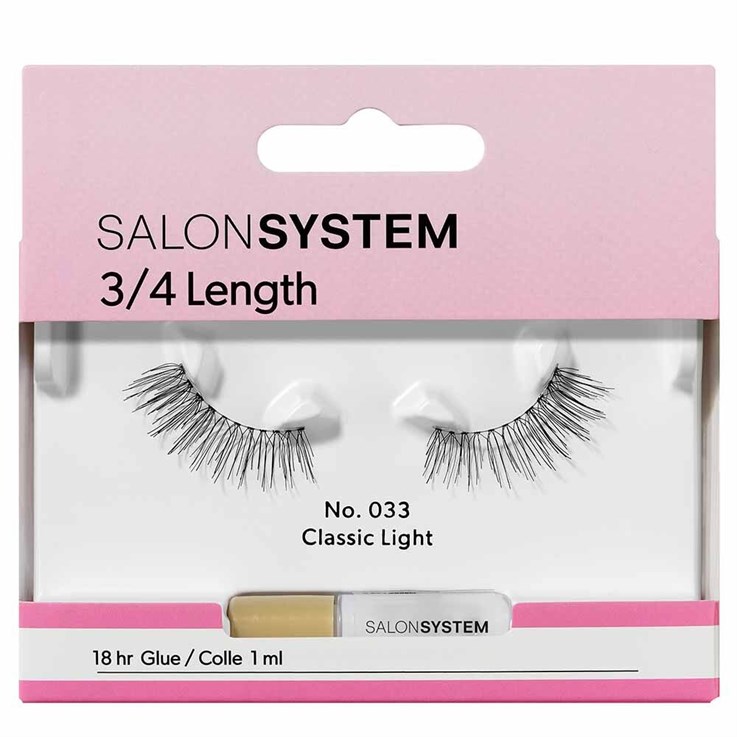 Salon System 033 3/4 Length Strip Lash