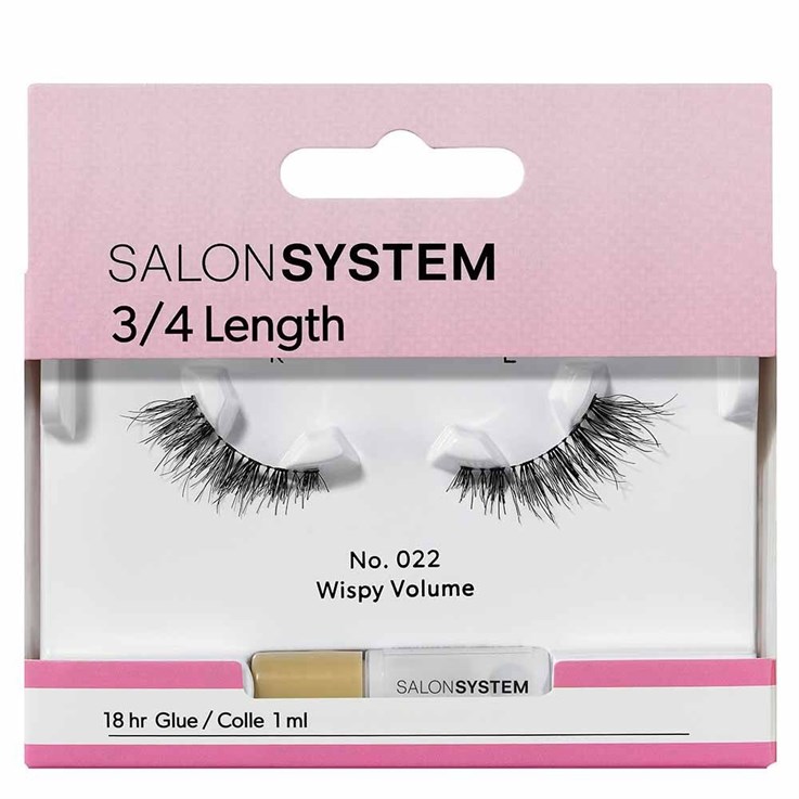 Salon System 022 3/4 Length Strip Lash
