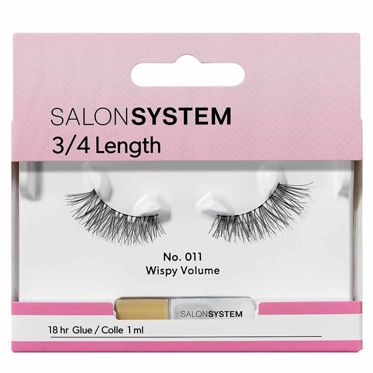 Salon System 011 3/4 Length Strip Lash