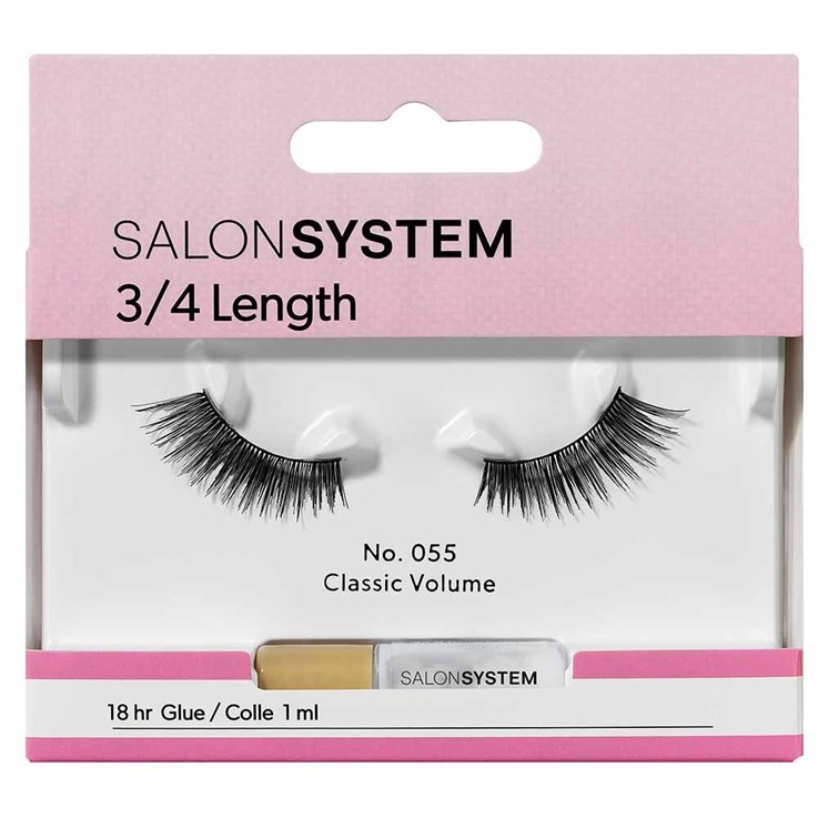 Salon System 055 3/4 Length Strip Lash
