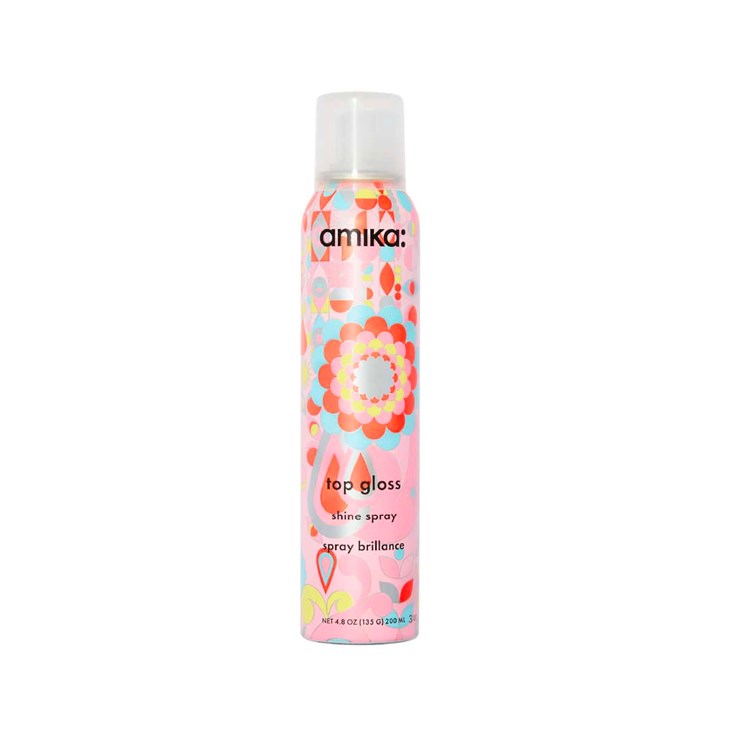 amika top gloss shine finishing spray - 200ml
