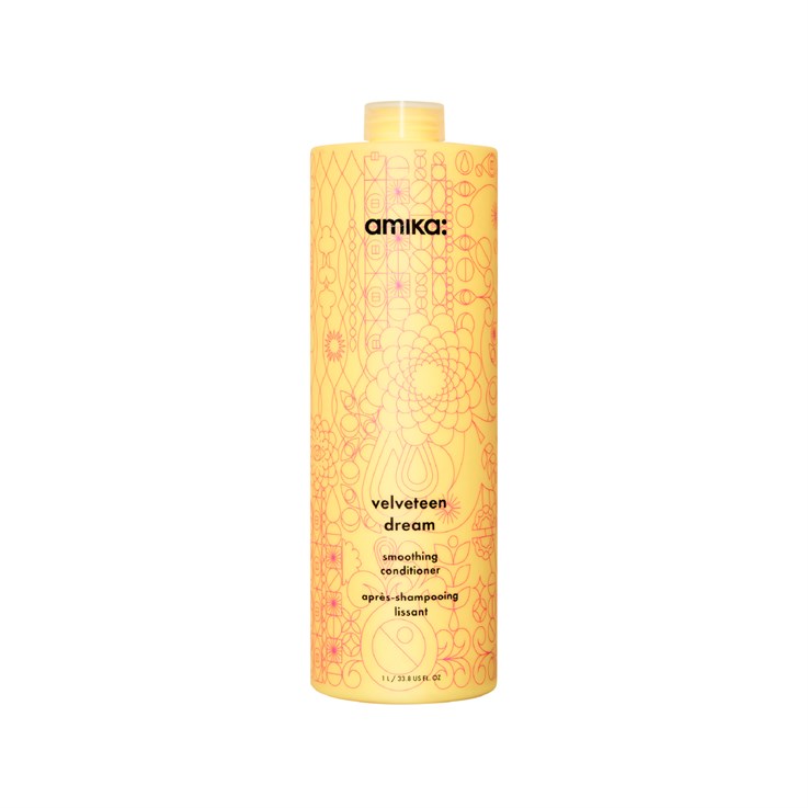 amika velvateen dream smoothing conditioner - 1L