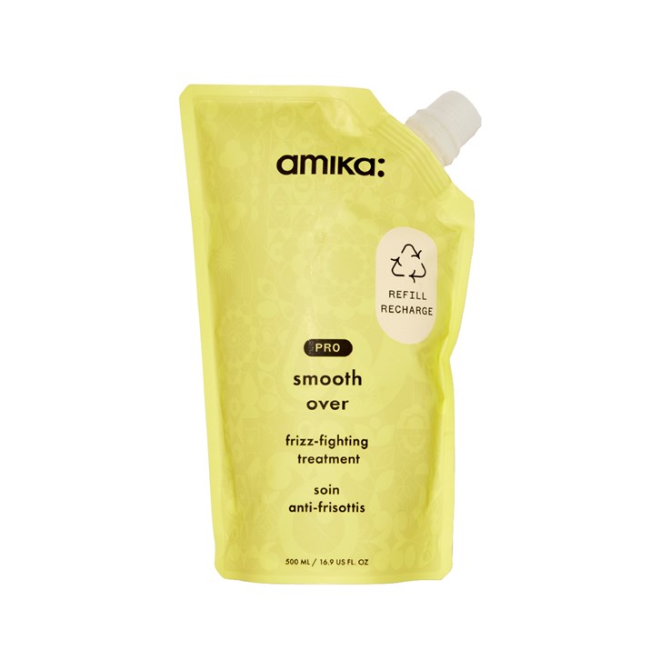 amika pro smooth over frizz-fighting hair treatment - 500ml