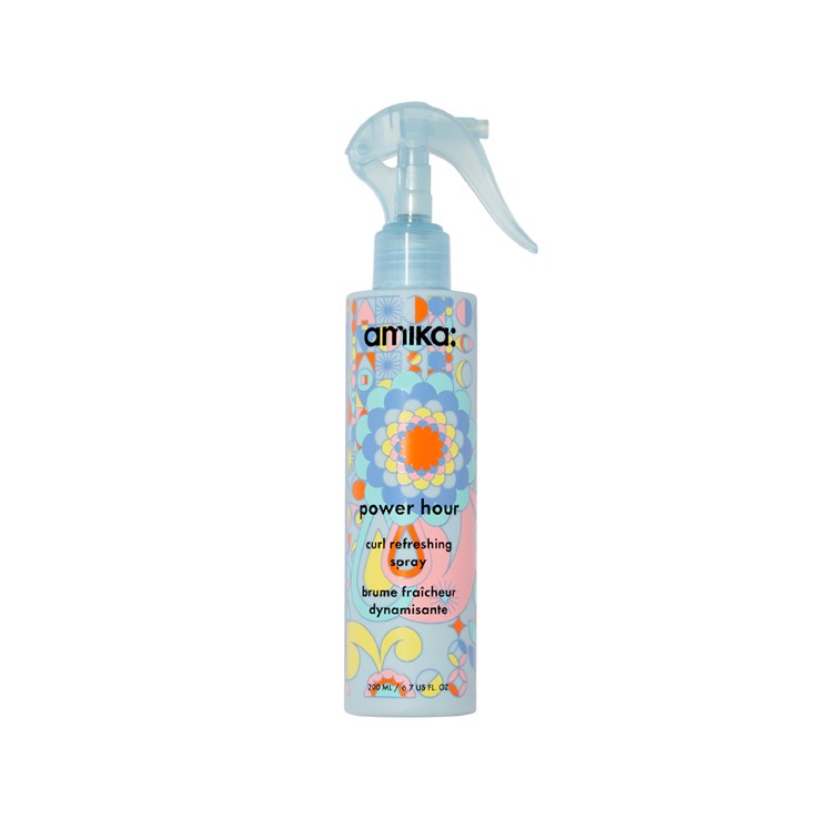 amika power hour curl refreshing hair spray - 200ml
