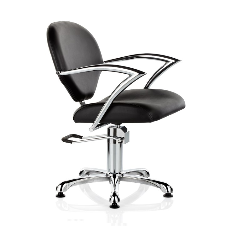 Scorpion Classic Gala Salon Styling Chair - Black